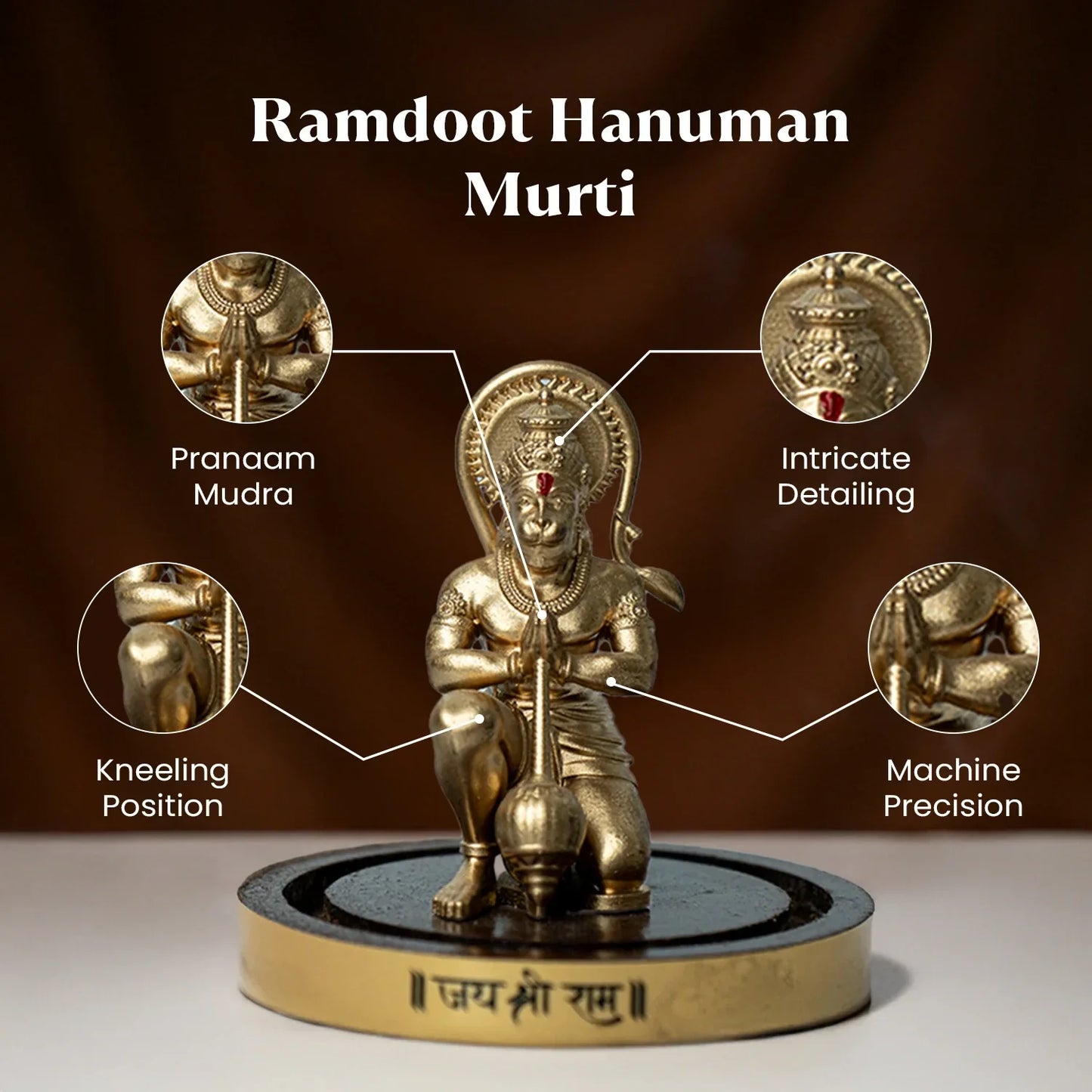 Siddh Ramdoot Hanuman Ji Ki Murti (Limited Edition)