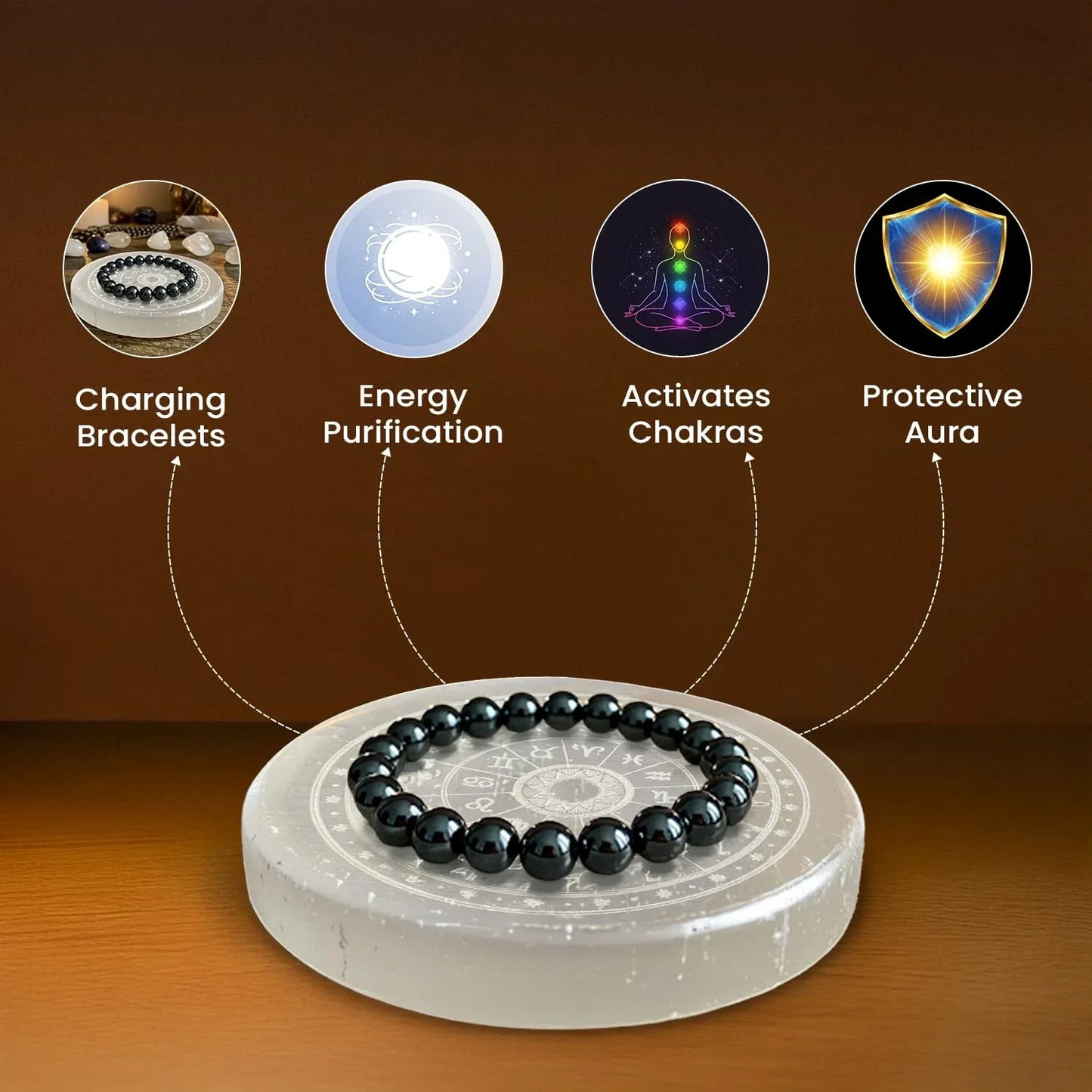Selenite Crystal Recharging Plate